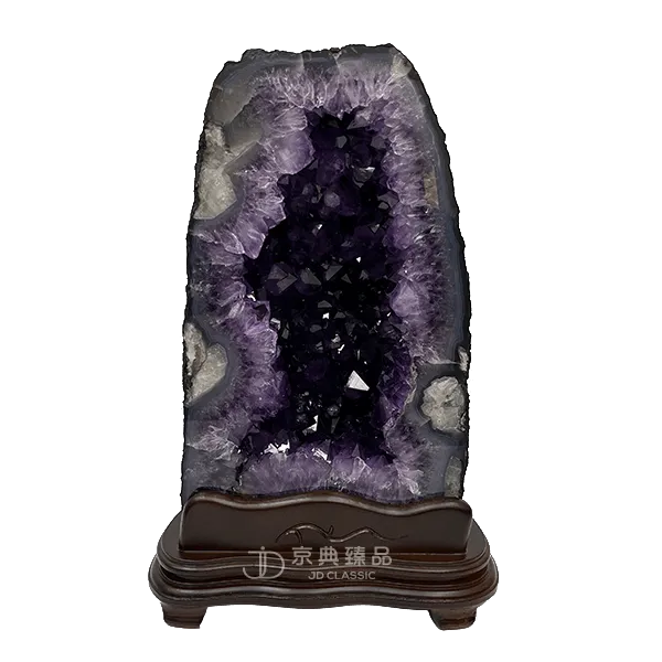 【京典臻品】 巴西木型紫晶洞 9.85kg