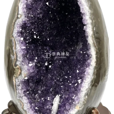 【京典臻品】 紫水晶洞 紫晶洞 ( 恐龍蛋 ) 8.1KG 淨化磁場