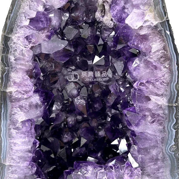 【京典臻品】 紫水晶洞 紫晶洞 ( 木型晶洞 ) 11.5KG 常遇貴人
