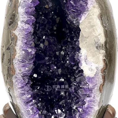 【京典臻品】 紫水晶洞 紫晶洞 ( 恐龍蛋 ) 5.9KG 靈感提升