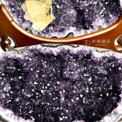 【京典臻品】 紫水晶聚寶盆 紫晶聚寶盆 ( 水晶聚寶盆 ) 9KG