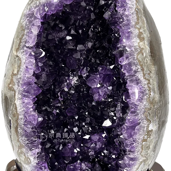 【京典臻品】 紫水晶恐龍蛋 紫水晶洞 ( 紫晶洞 ) 2.5KG 敏銳直覺