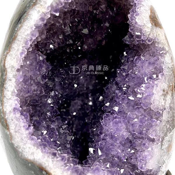 【京典臻品】 紫水晶恐龍蛋 紫水晶洞 ( 紫晶洞 ) 4.2KG 啟發靈性