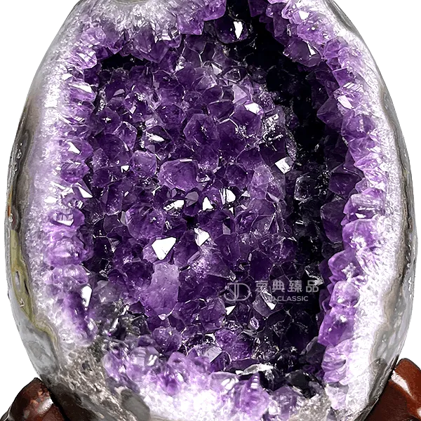 【京典臻品】 紫水晶恐龍蛋 紫水晶洞 ( 紫晶洞 ) 1.7KG 學習小幫手